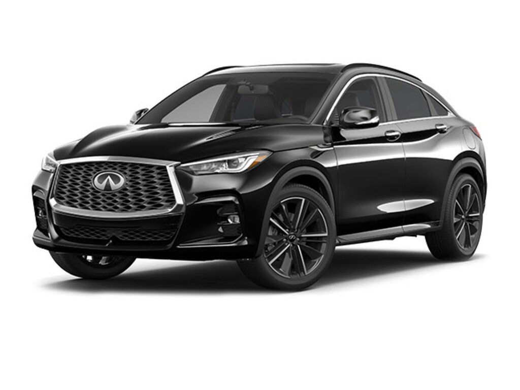 New 2024 INFINITI QX55 SUV LUXE Black Obsidian For Sale Medford OR